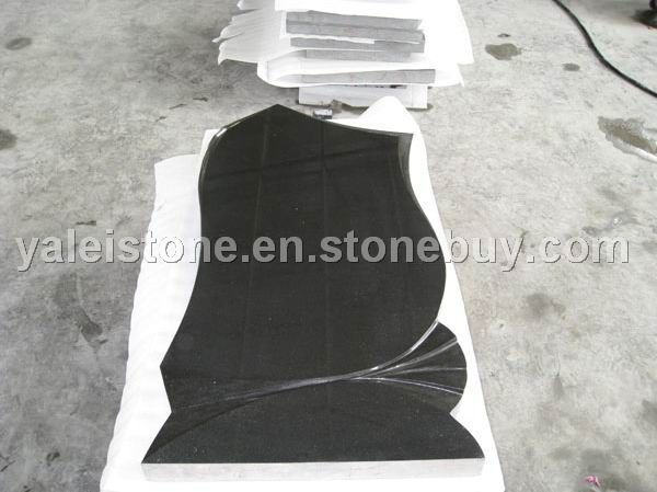 black tombstone