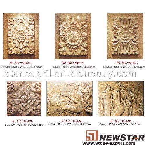 sandstone mural