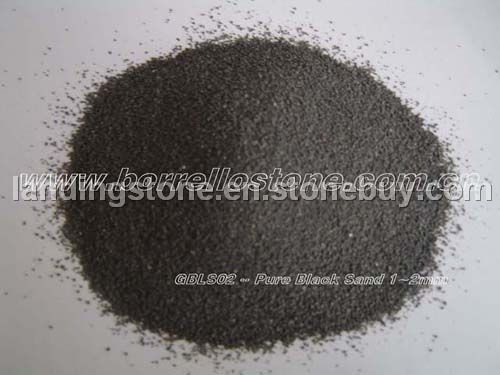 Pure black sand,pure black gravel, pure black chippings