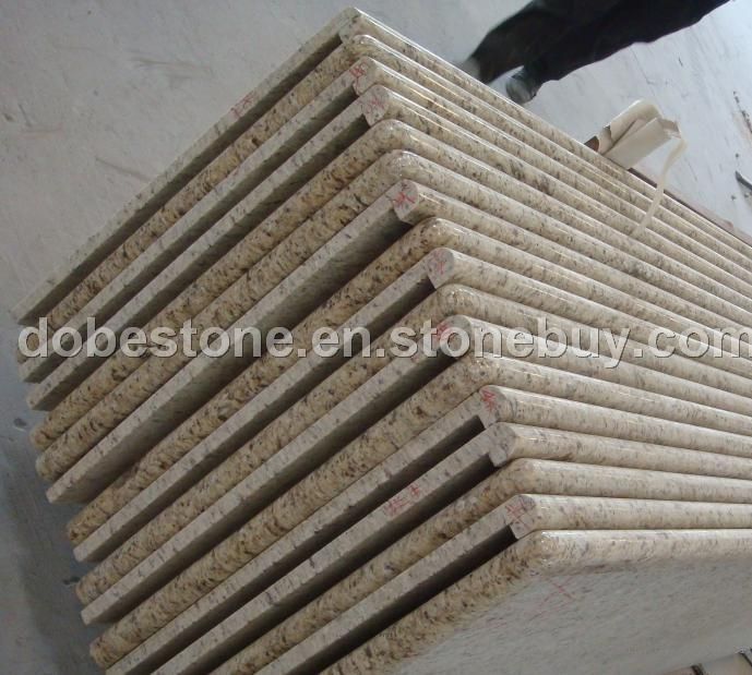 yellow granite countertop