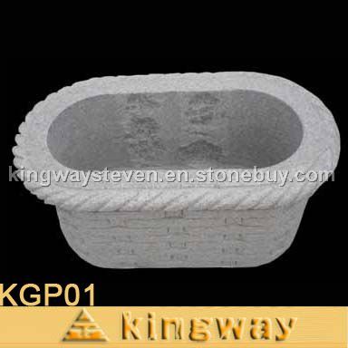 Stone Flower Planter