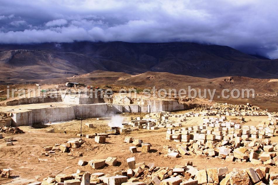 own beige travertine quarry