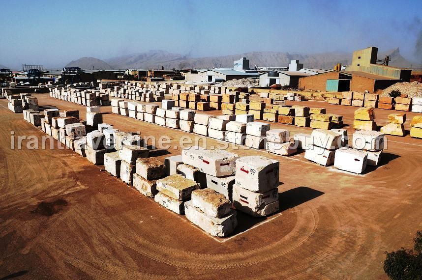 our stockyard travertine blocks
