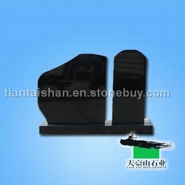 European black granite monuments