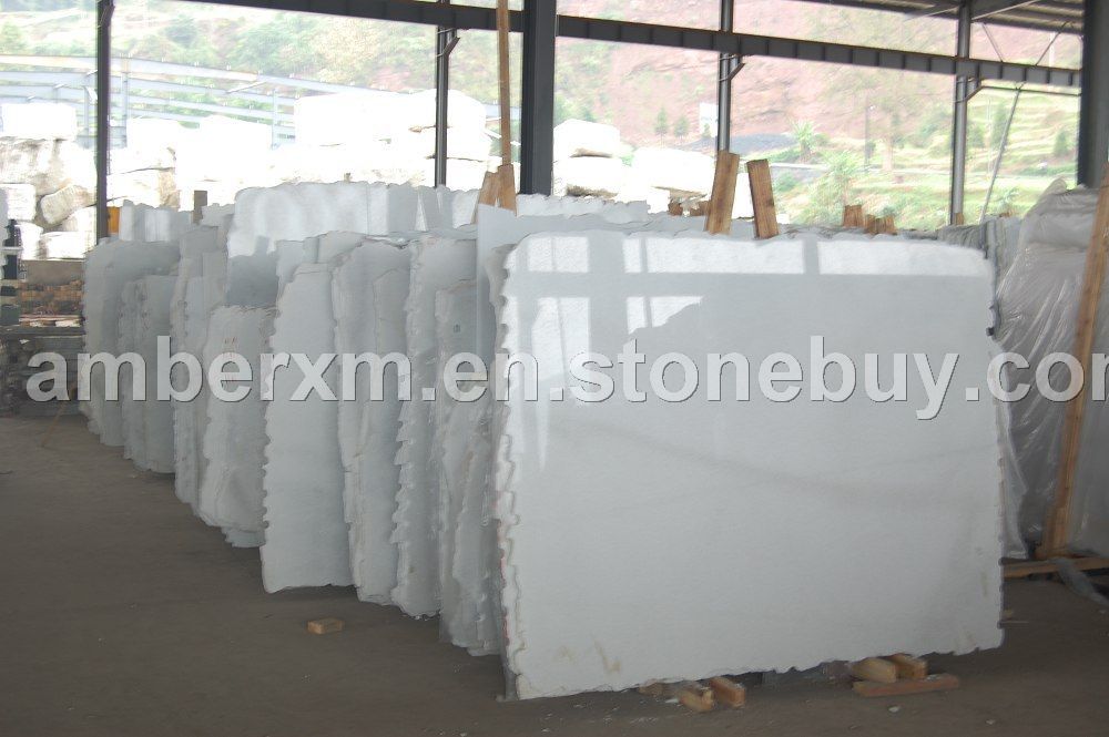 crystal white marble