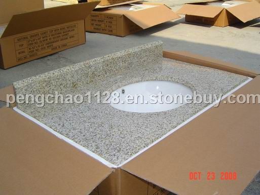 Granite vanity top