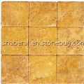 10x10 Golden Travertine Tile