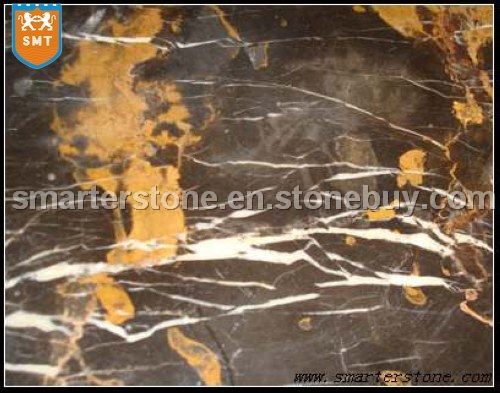 Black&Gold Marble Slab