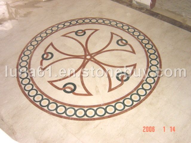 USA and Europe. Mosaic Pattern are scrabbled up by granite, marble, slate, pebble in different styles