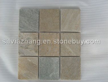 slate mosaic tile/mosaic stone