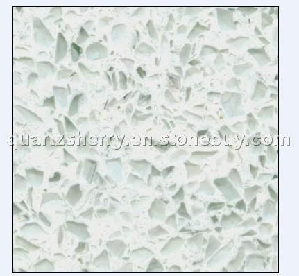 Sparkling White Quartz panel