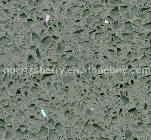 Sparkling Grey Quartz Stone
