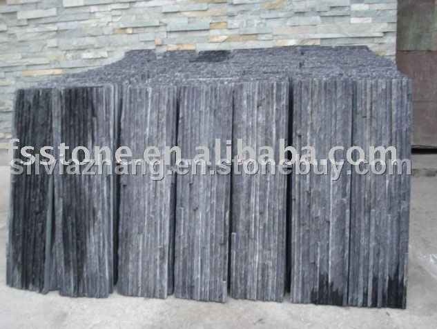 black culture stone/ledgestone