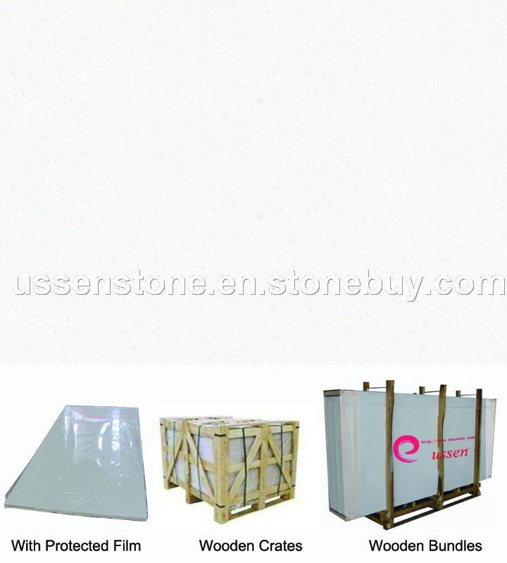 Pore crystallized glass panel (white)