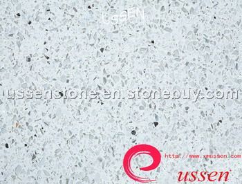 Engineered White Crystal Quartz Stone
