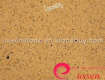 Engineered Yellow Crystal Quartz Stone