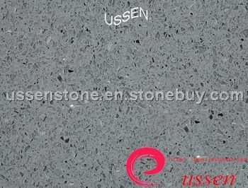 Artificial Grey Crystal Quartz Stone