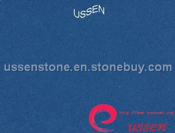 Blue Engineered quartz stone