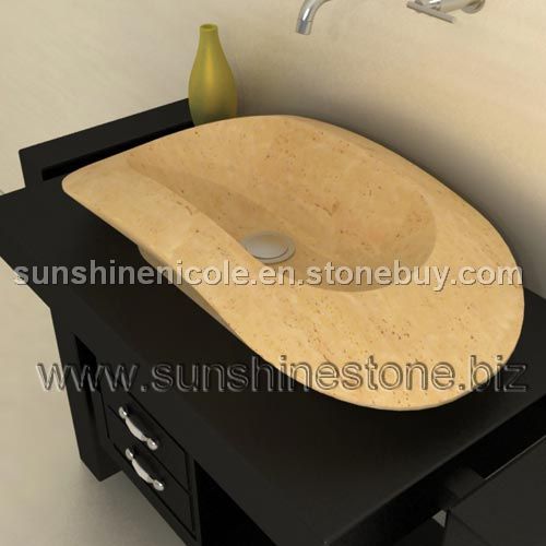 Travertine Art Stone Sink