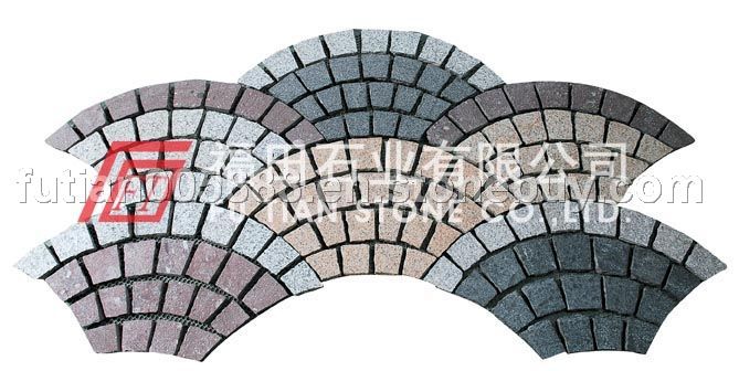 Paver stones on mesh Paver stones on mesh