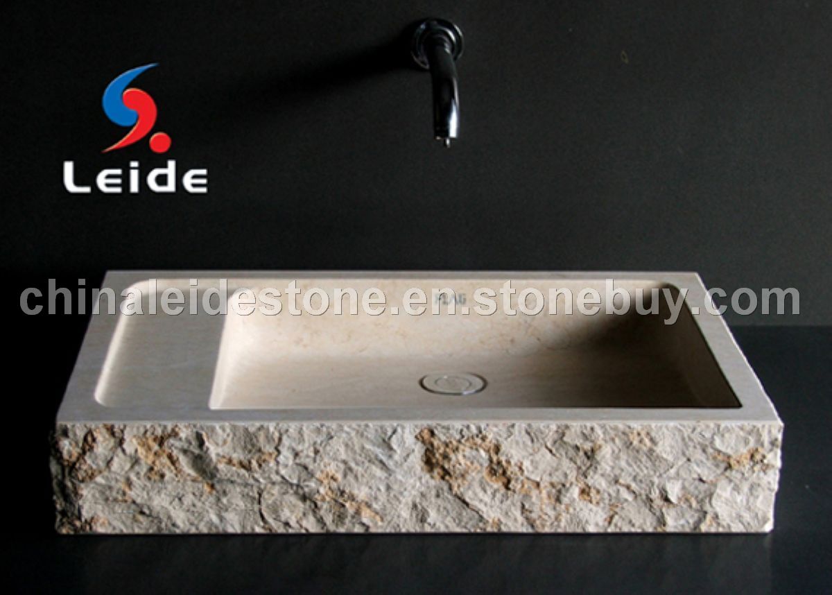 Galala beige marble sink LD-B020