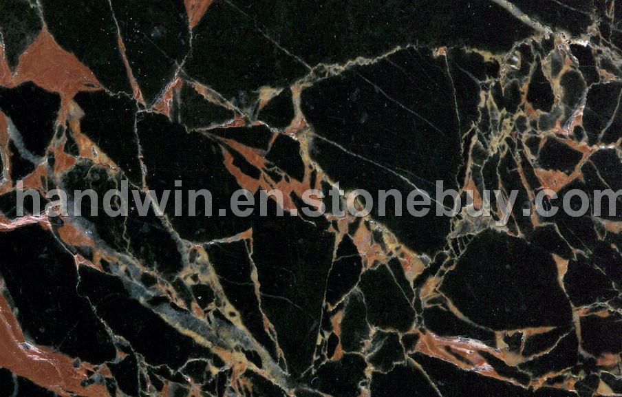Nero Athena Gold Marble Stone(NO.1 Quarry)