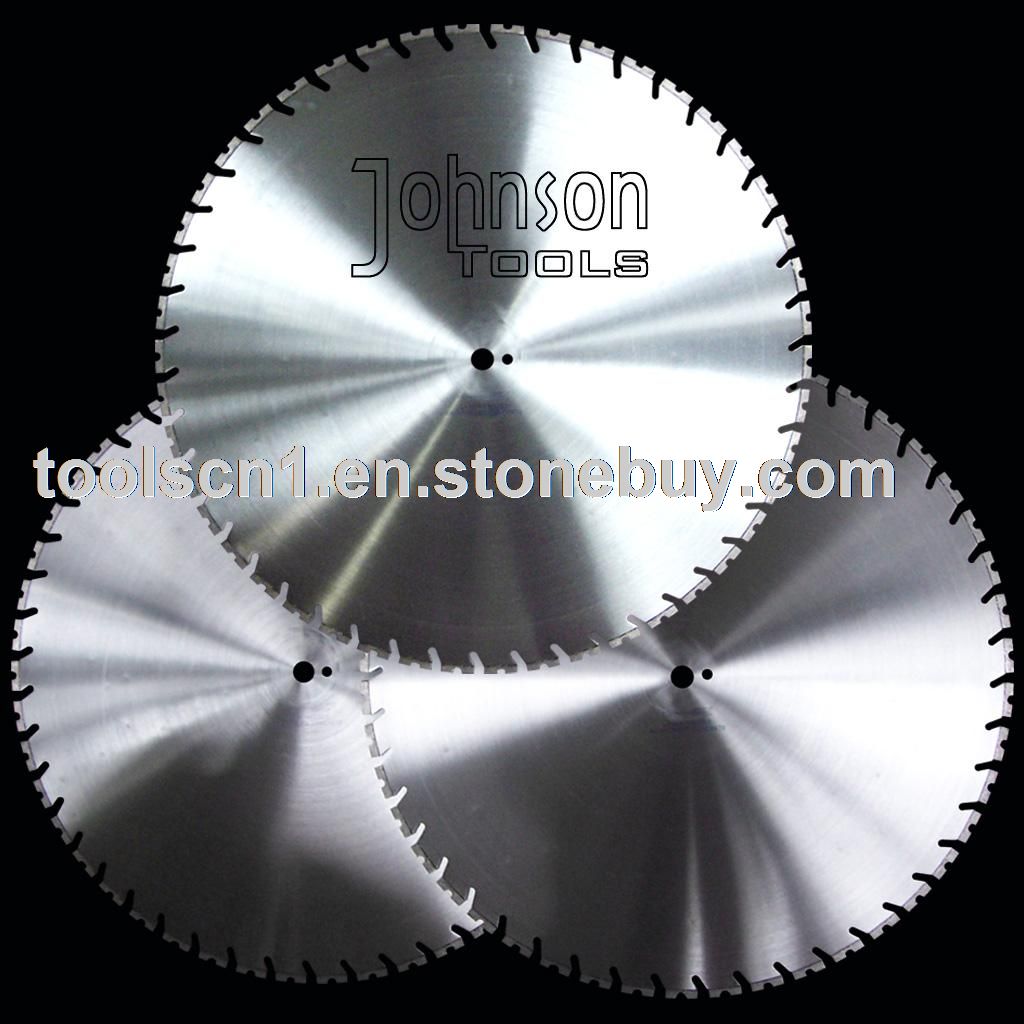 Laser saw blade: 750mm wall saw blade