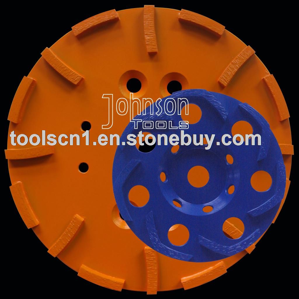 Diamond grinding wheel for concrete