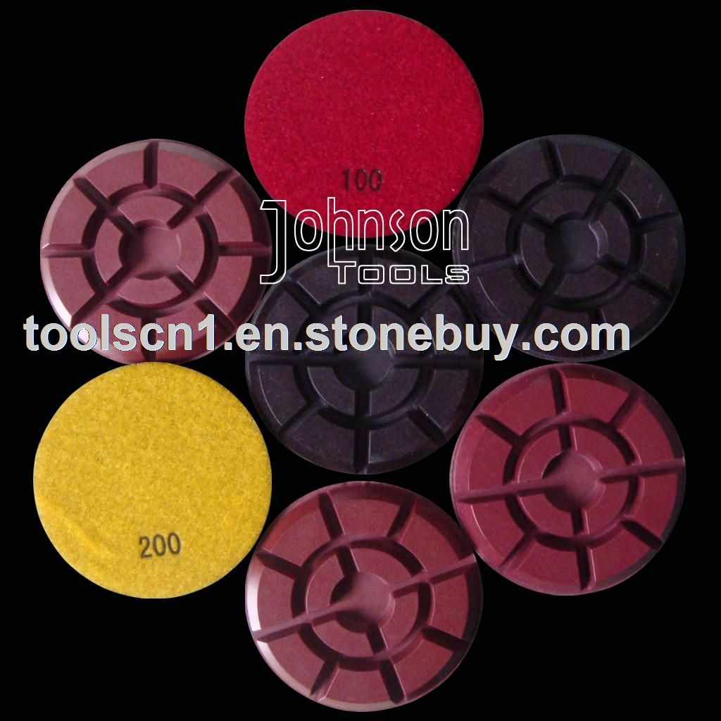 100mm concrete polishing pad