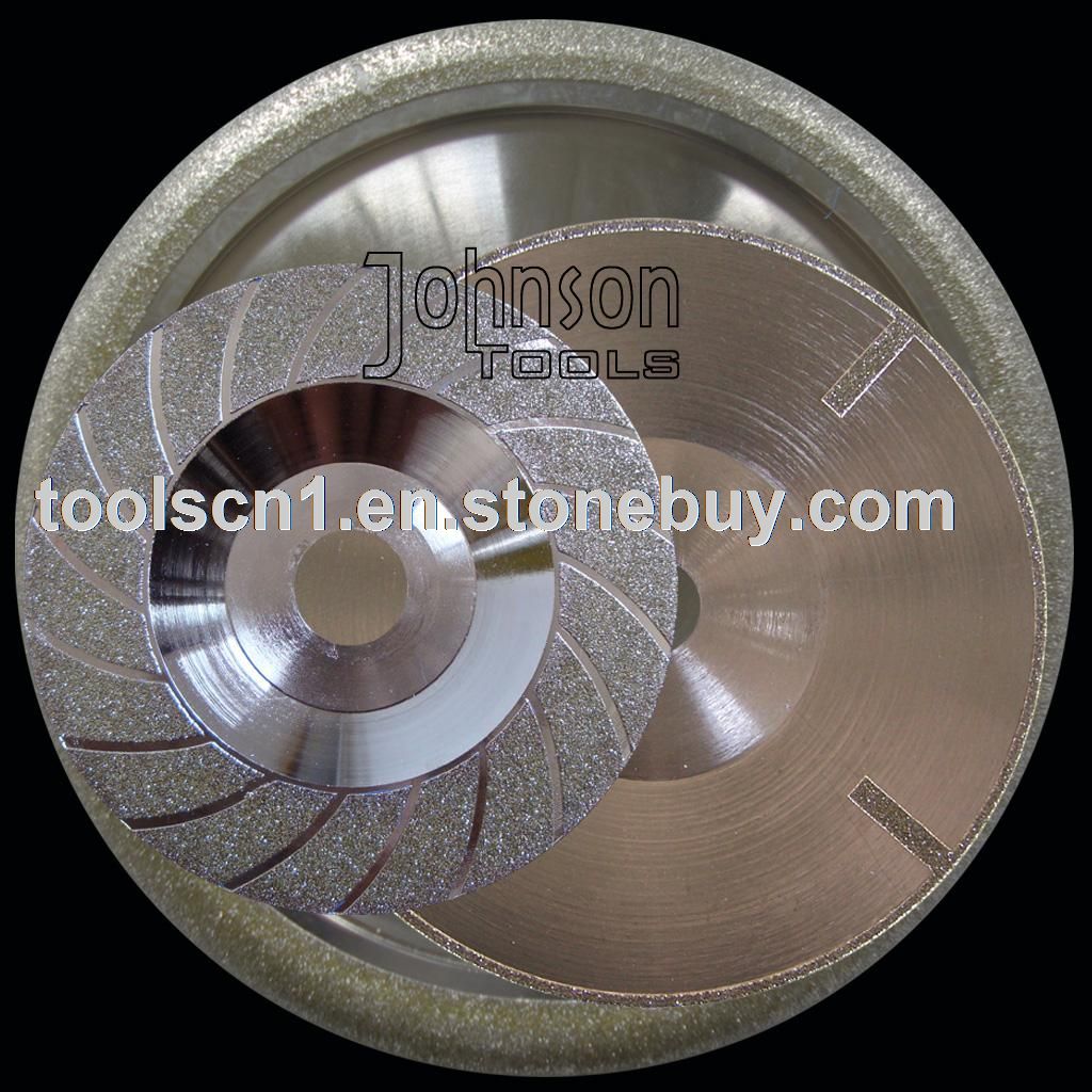 Electroplated diamond grinding wheel: diamond tool