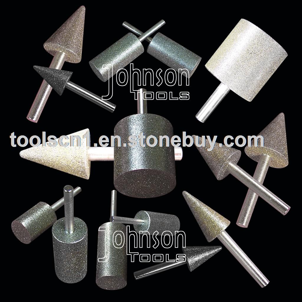 Electroplated gal bit: diamond tool