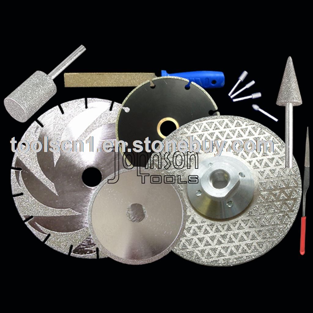 Electroplated diamond tool