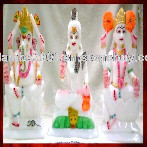 Ganesh-Laxmi-Shiva Statue