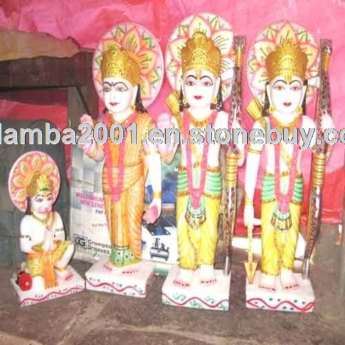 Ram Darbar Statue With Hanuman