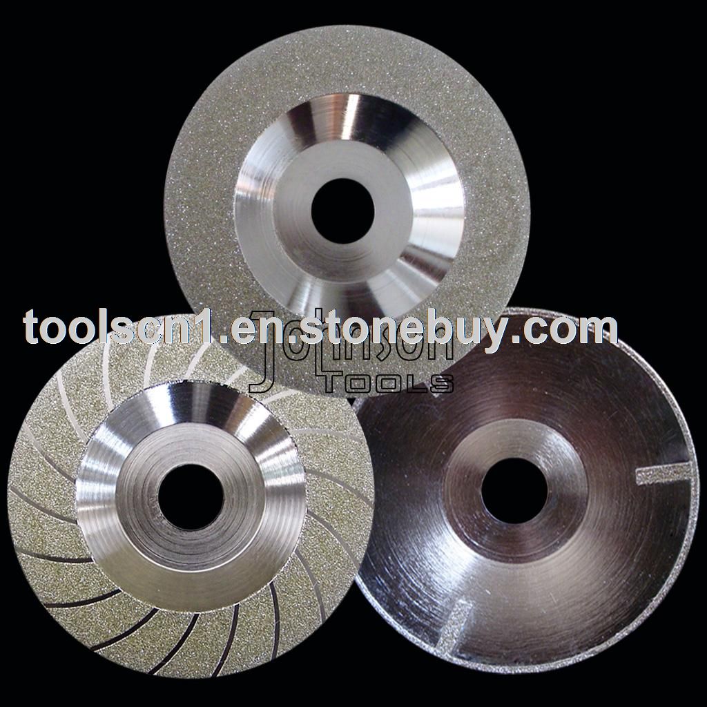 Electroplated diamond cup wheel: OD125mm cup wheel