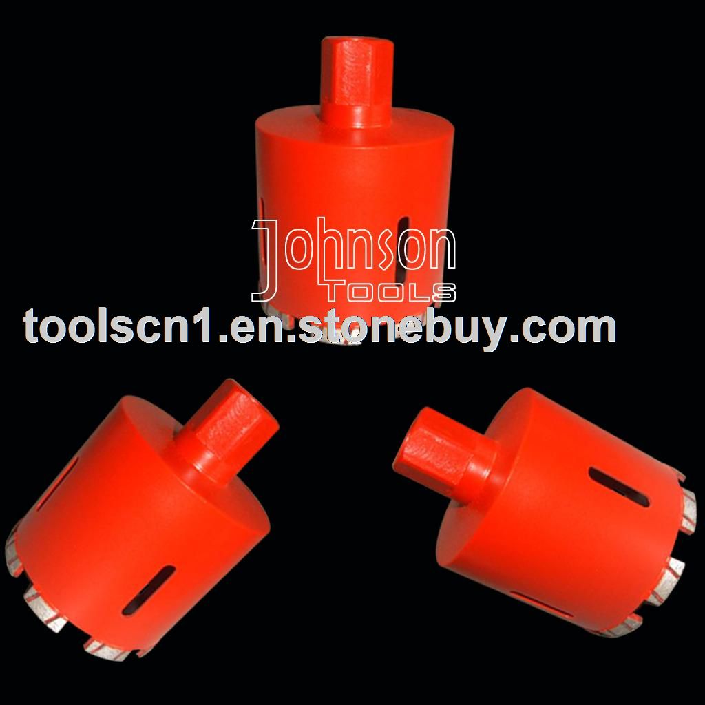 OD100mm Diamond core bit for stone: diamond drilling tool