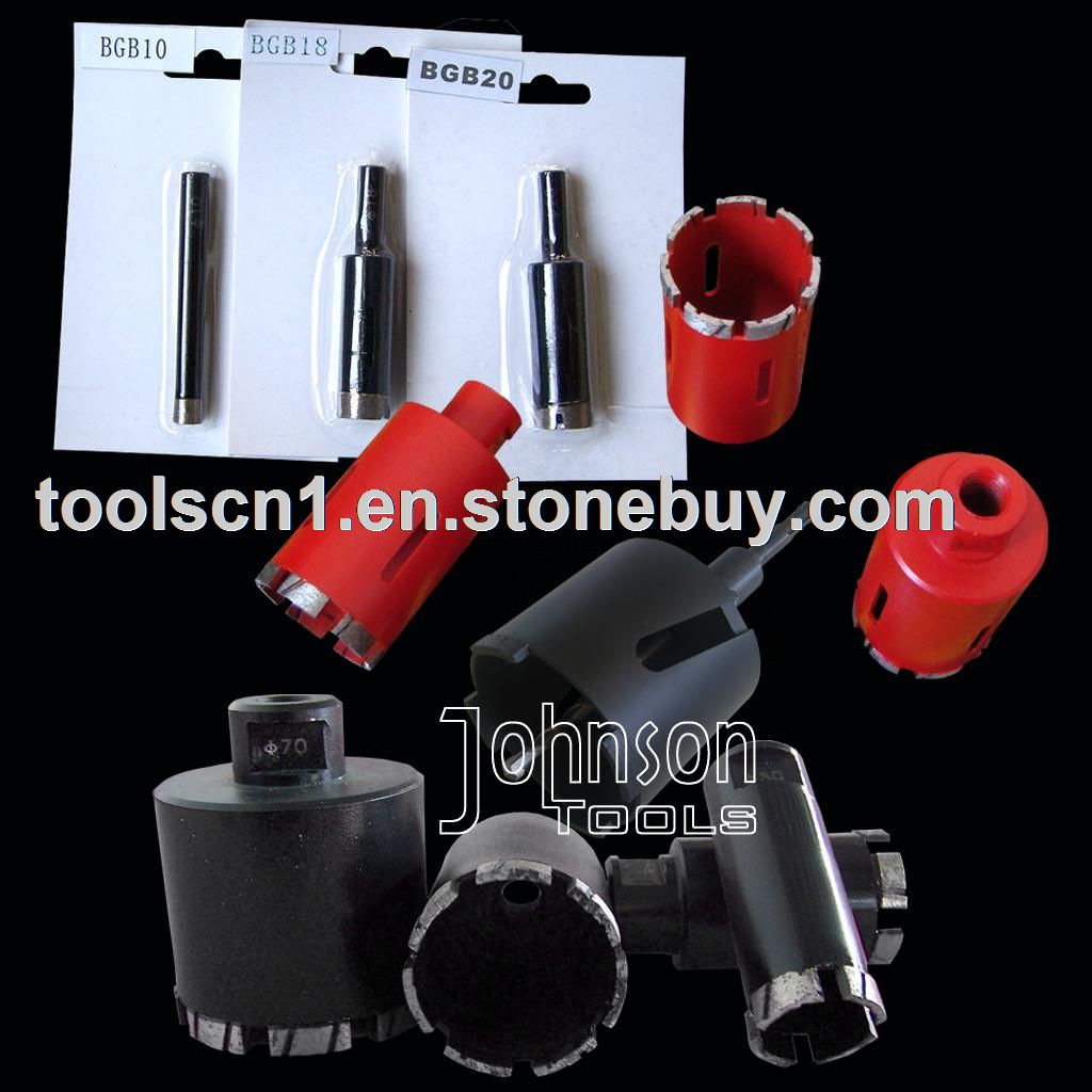 Diamond drilling tool: Diamond core bit for stone