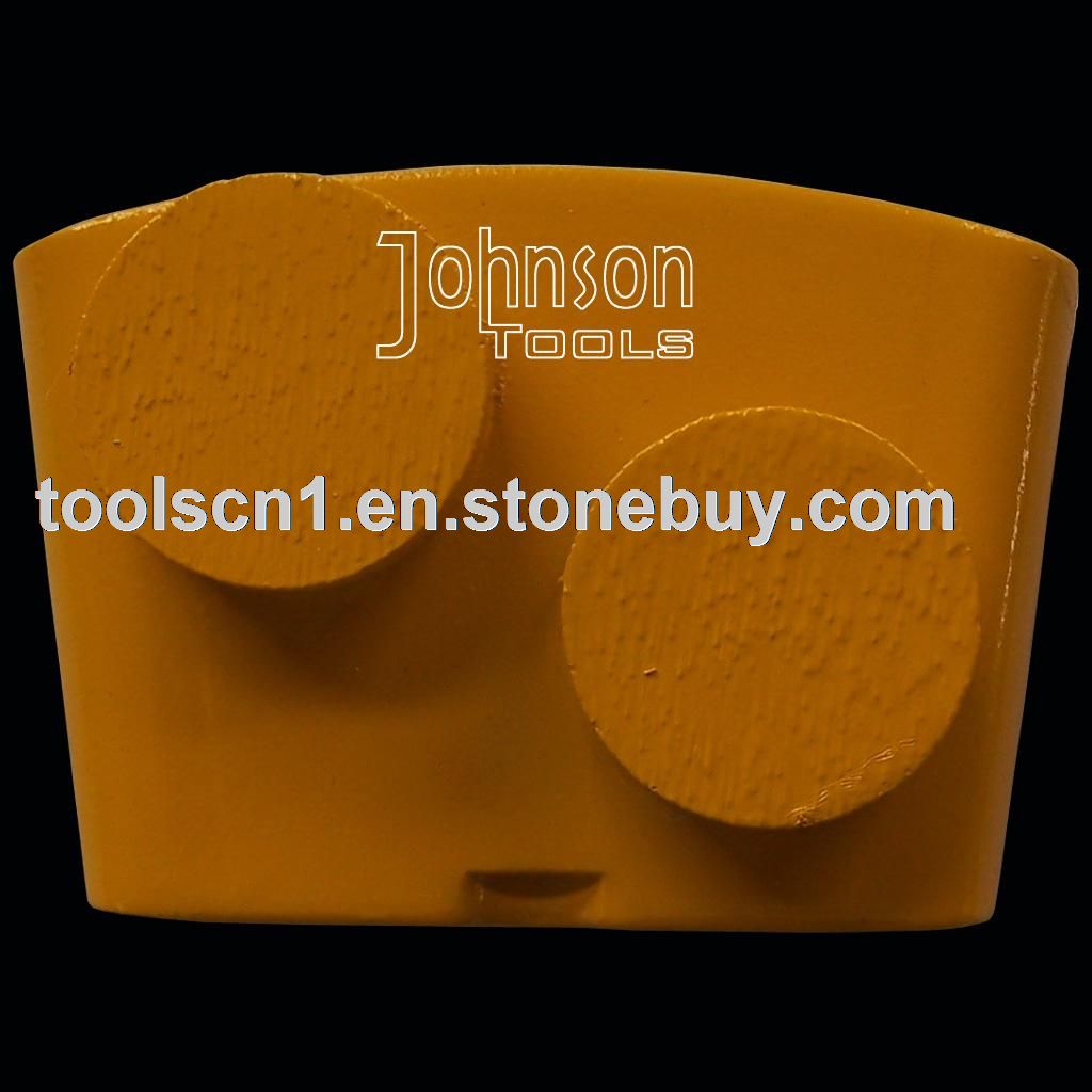 Grinding tool: grinders with 2 circular segment