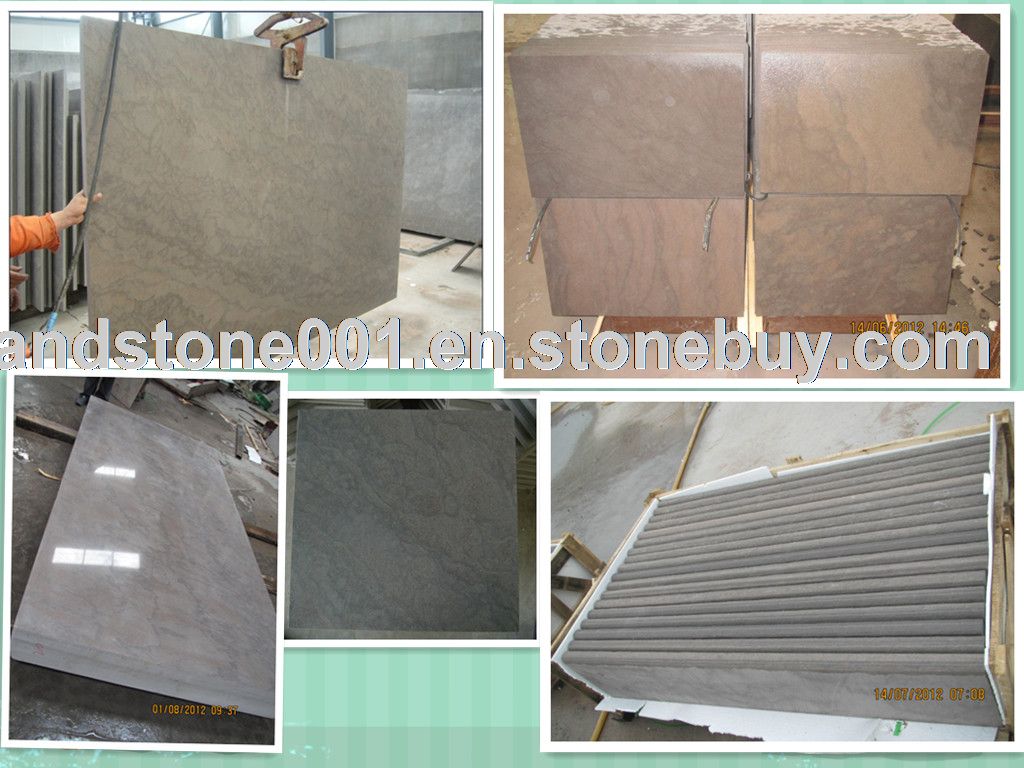 Cloudy sandstone, brown sandstone,purple sandstone