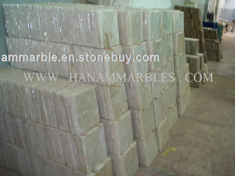 White Onyx Tiles