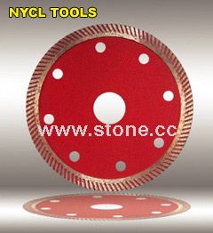 Diamond saw blade--Fine turbo