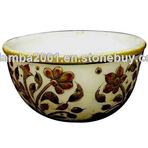 Marble Fruit Bowl