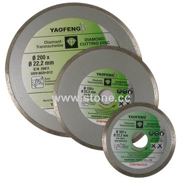 Wet Cutting Diamond Saw Blade