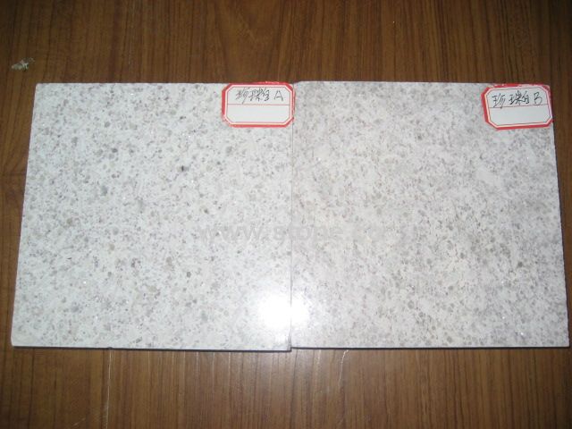 Pearl White granite