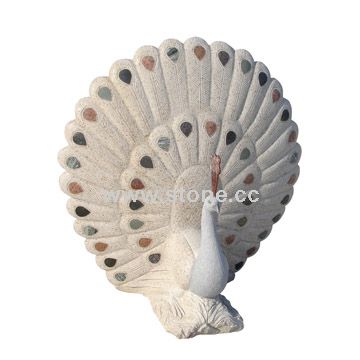 Peacock Sculpture