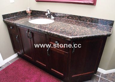 Kitchen Cabinet, Vanity, Bathroom Cabinet, Countertop, Vanity Top, Sink, Basin, Granite Countertop
