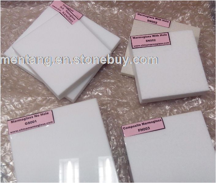 Crystal White Crystallized Glass