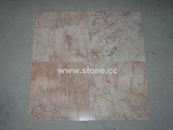 Red Cream Marble Tiles