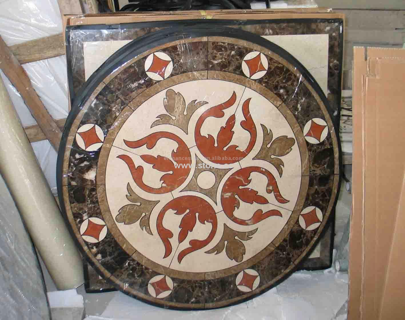 Water Jet Medallion