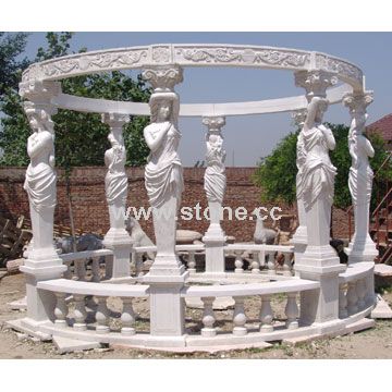 White Marble Gazebo